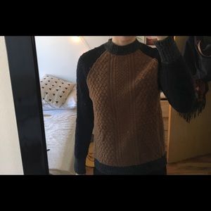 Zaraknit Tricolor Wool Sweater